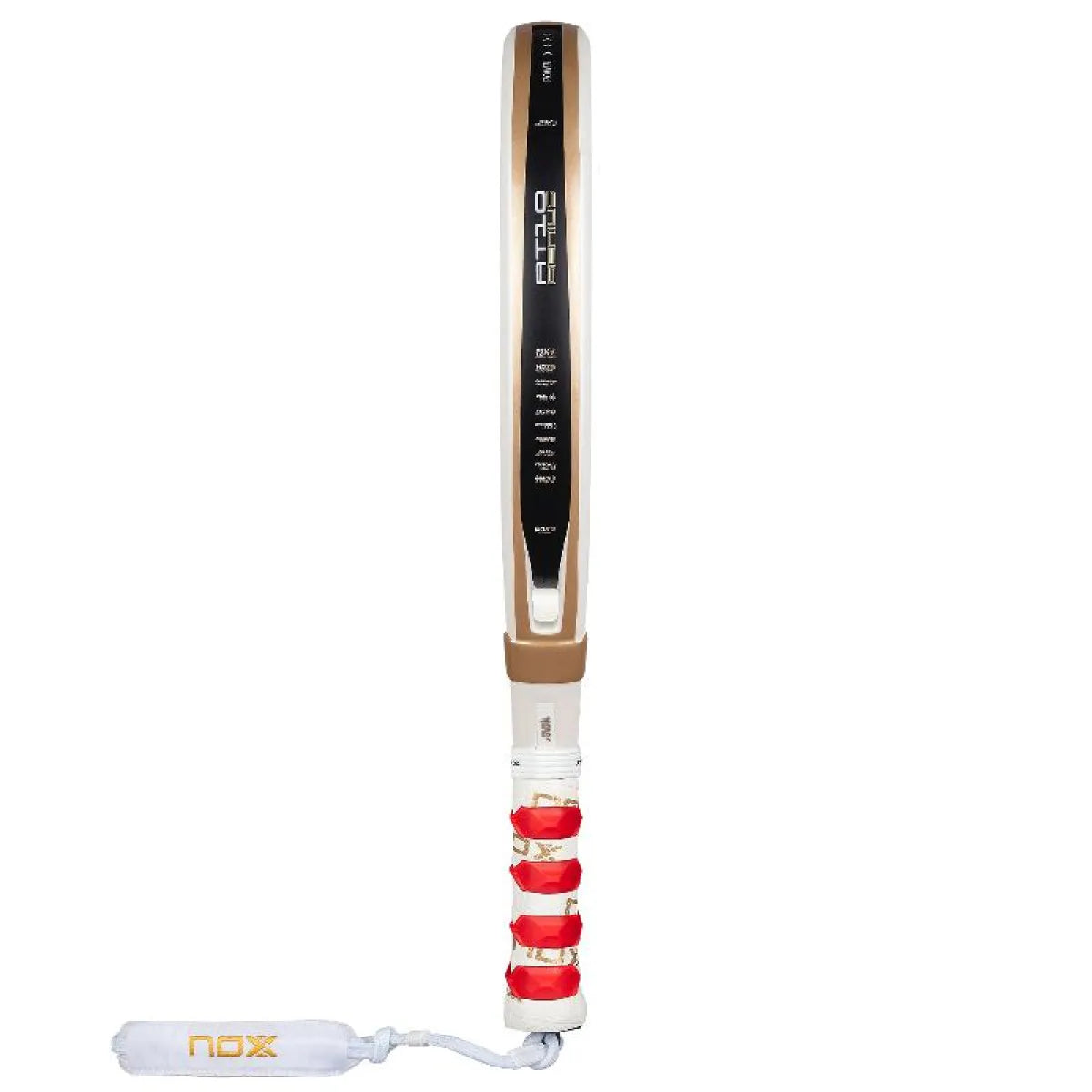 Raquette padel Nox Agustin Tapia AT10 Genius 12k Alum Xtreme 2026 — vue de profil 2