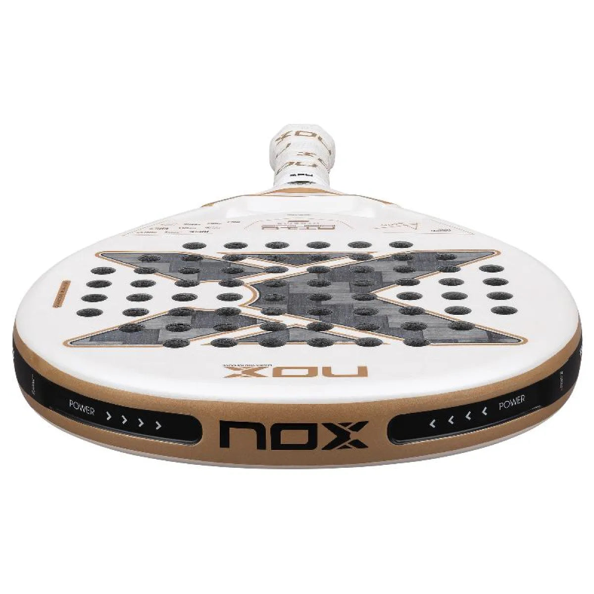 Raquette padel Nox Agustin Tapia AT10 Genius 12k Alum Xtreme 2026 — vue détail 2