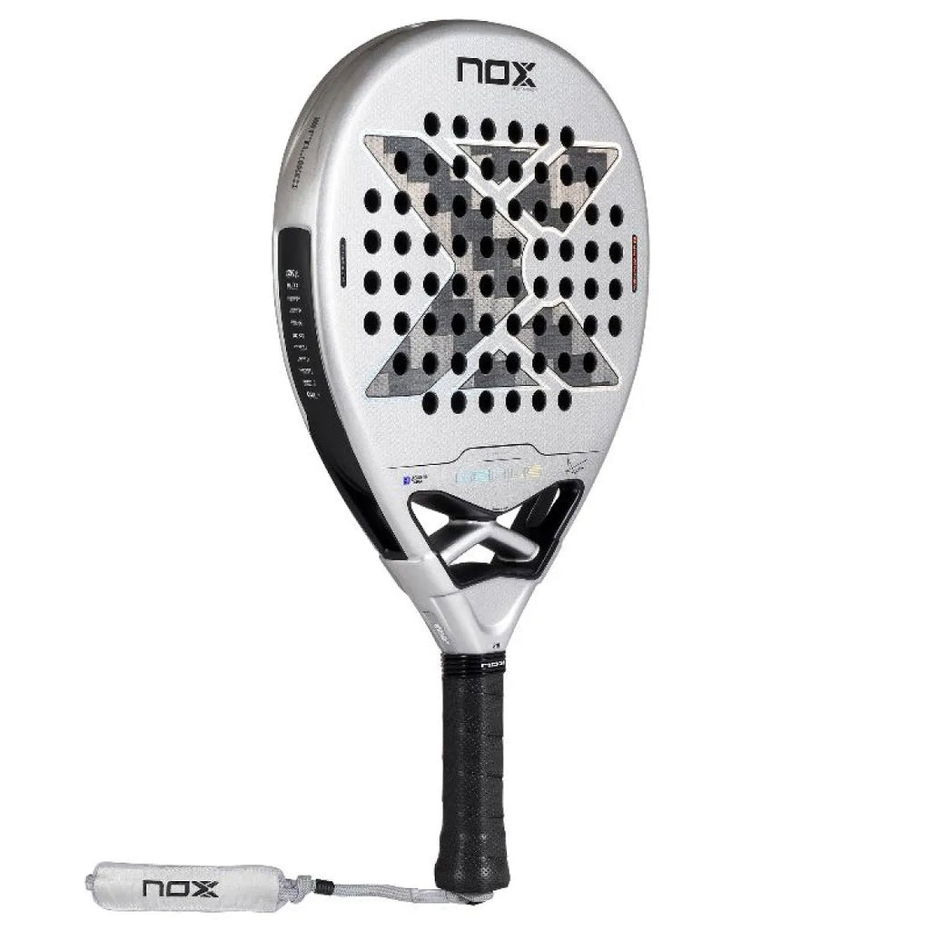Raquette padel Nox Agustin Tapia AT10 Genius 12K Alum Xtreme 2027 — vue de profil