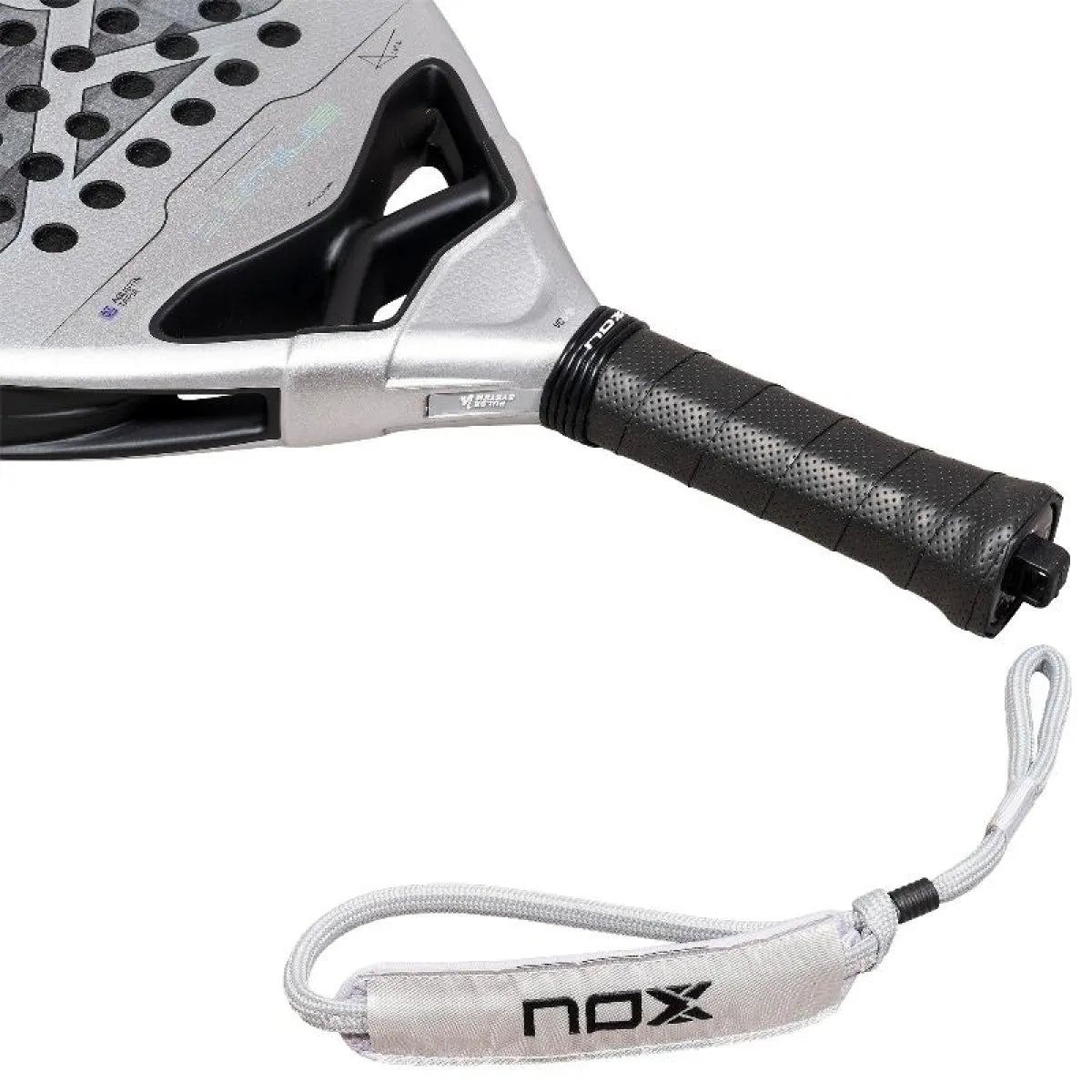 Raquette padel Nox Agustin Tapia AT10 Genius 12K Alum Xtreme 2027 — vue en perspective
