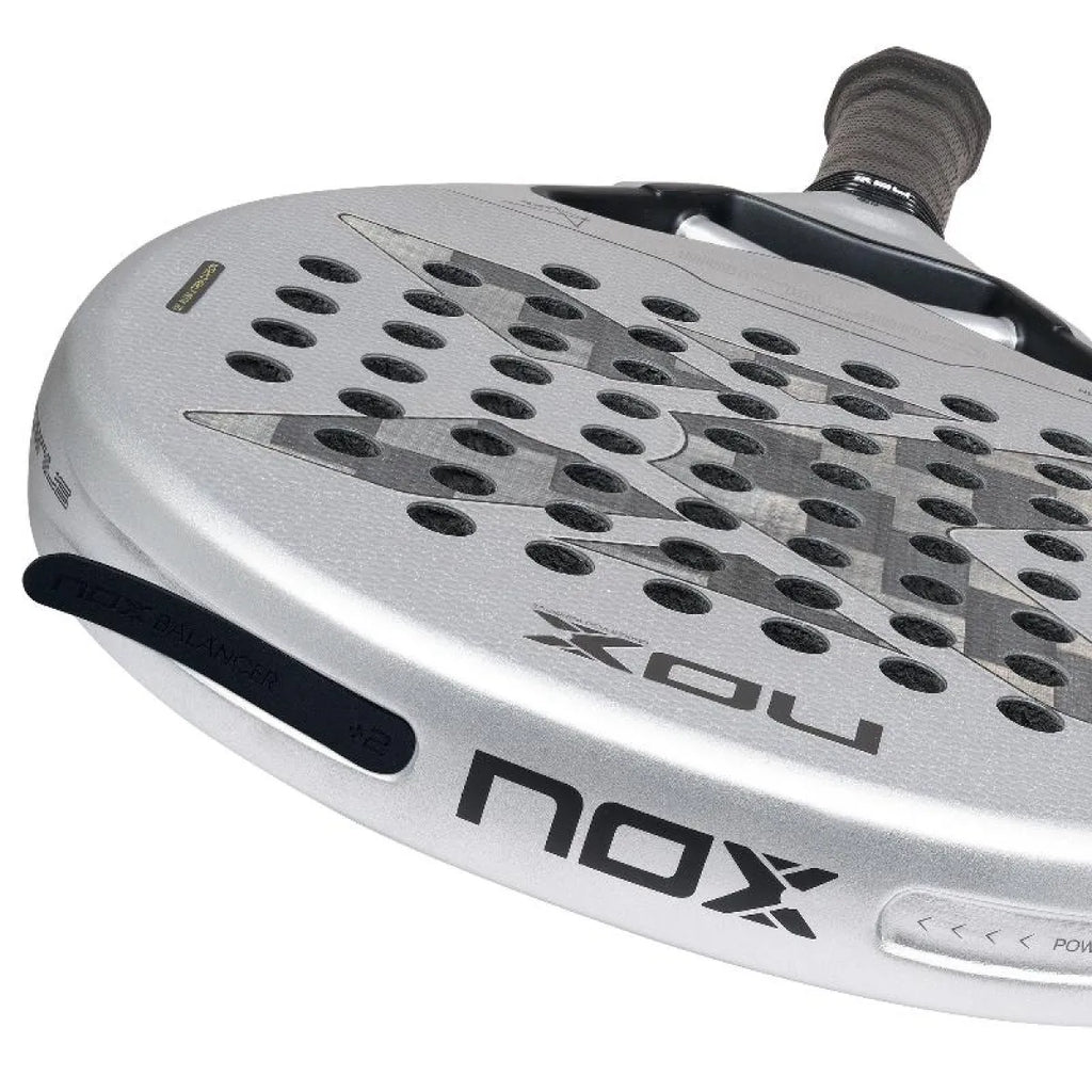 Raquette padel Nox Agustin Tapia AT10 Genius 12K Alum Xtreme 2027 — vue de dos