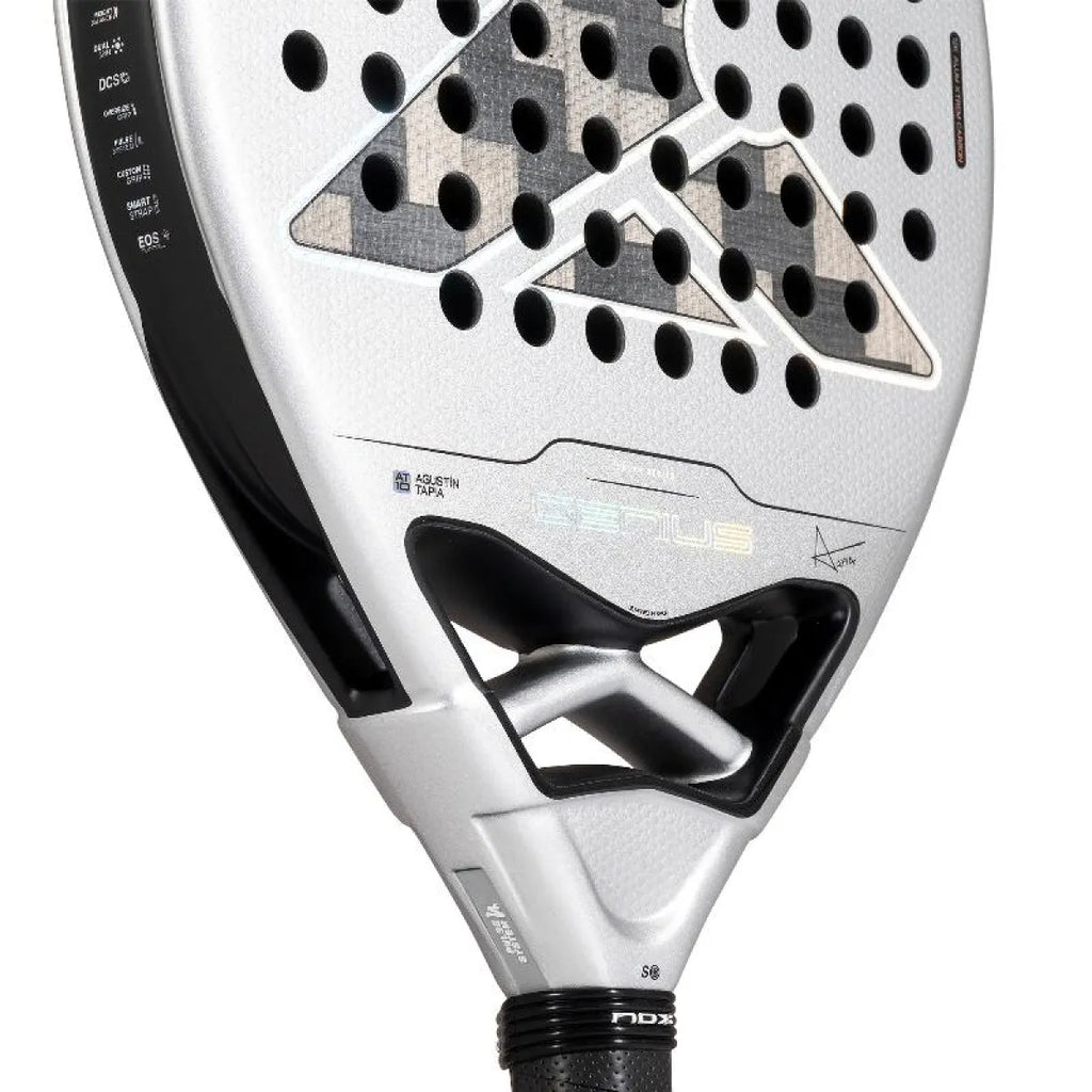 Raquette padel Nox Agustin Tapia AT10 Genius 12K Alum Xtreme 2027 — vue de dessus