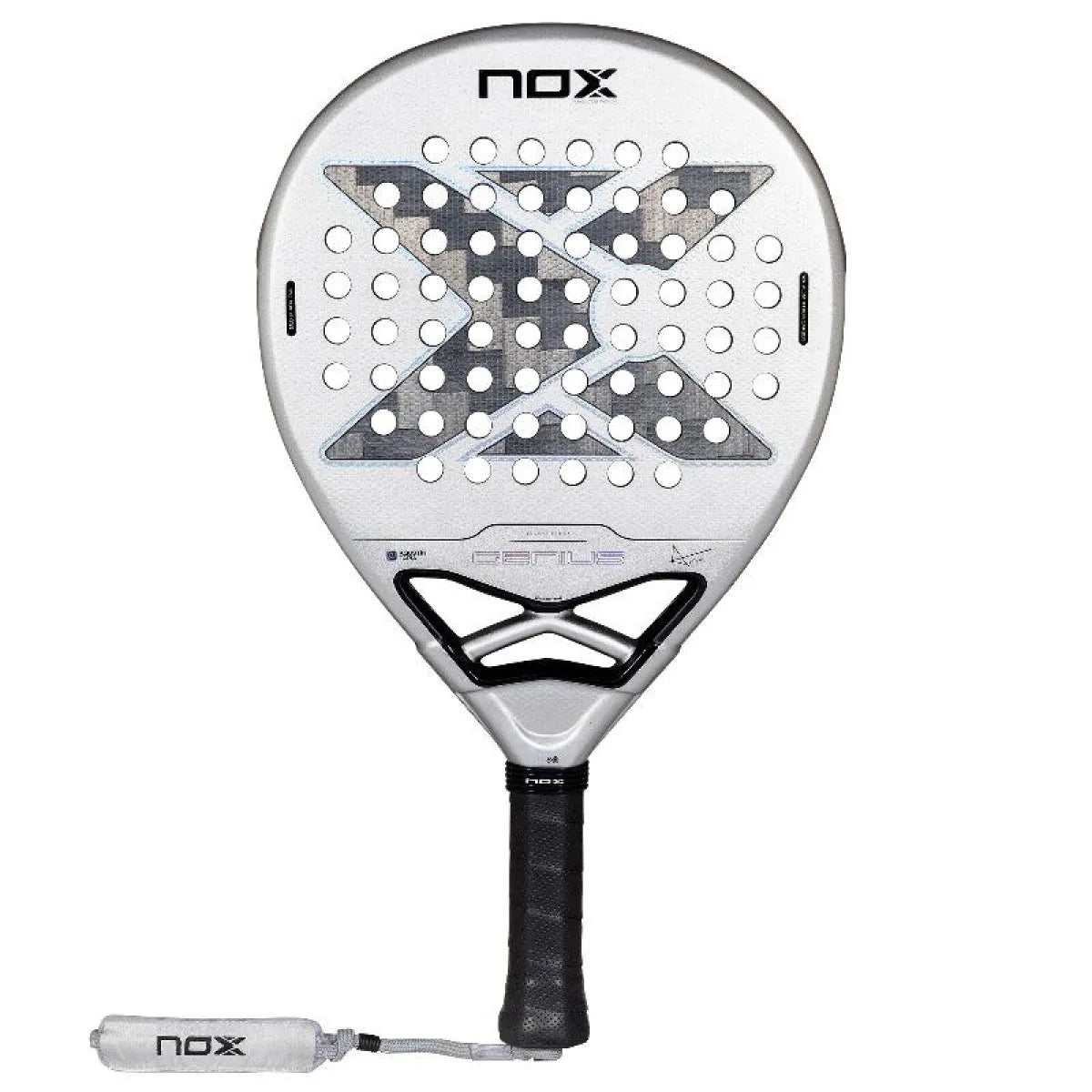 Raquette padel Nox Agustin Tapia AT10 Genius 12K Alum Xtreme 2027 — vue de face