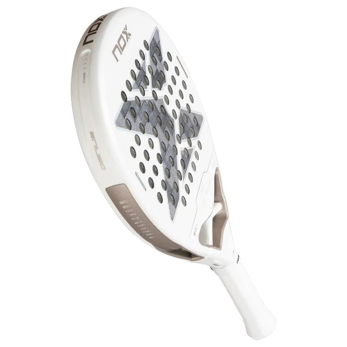 Raquette padel Nox Agustin Tapia AT10 Genius 12K Alum Xtreme Lite 2027 — vue détail 2