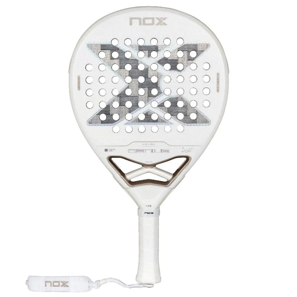 Raquette padel Nox Agustin Tapia AT10 Genius 12K Alum Xtreme Lite 2027 — vue de face