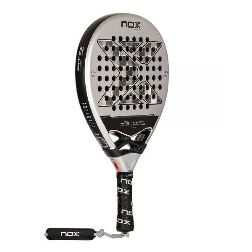 Raquette padel Nox Agustin Tapia AT10 Genius 18K 2024 — vue de profil