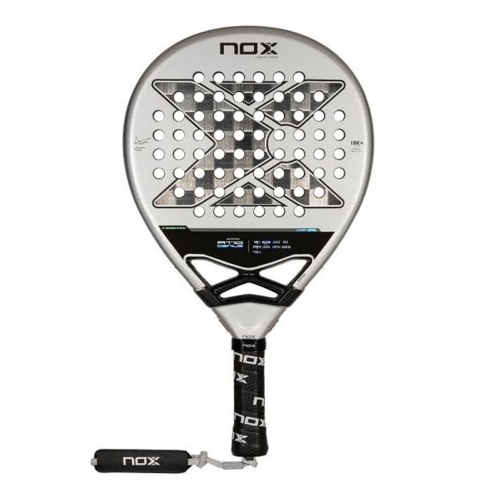 Raquette padel Nox Agustin Tapia AT10 Genius 18K 2024 — vue de face