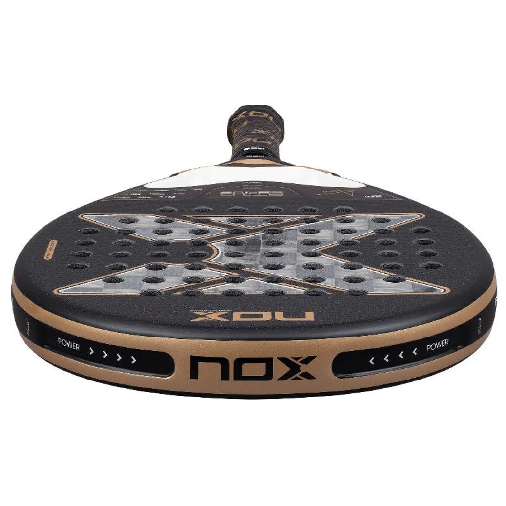 Raquette padel Nox Agustin Tapia AT10 Genius 18K Alum 2026 — vue détail 2