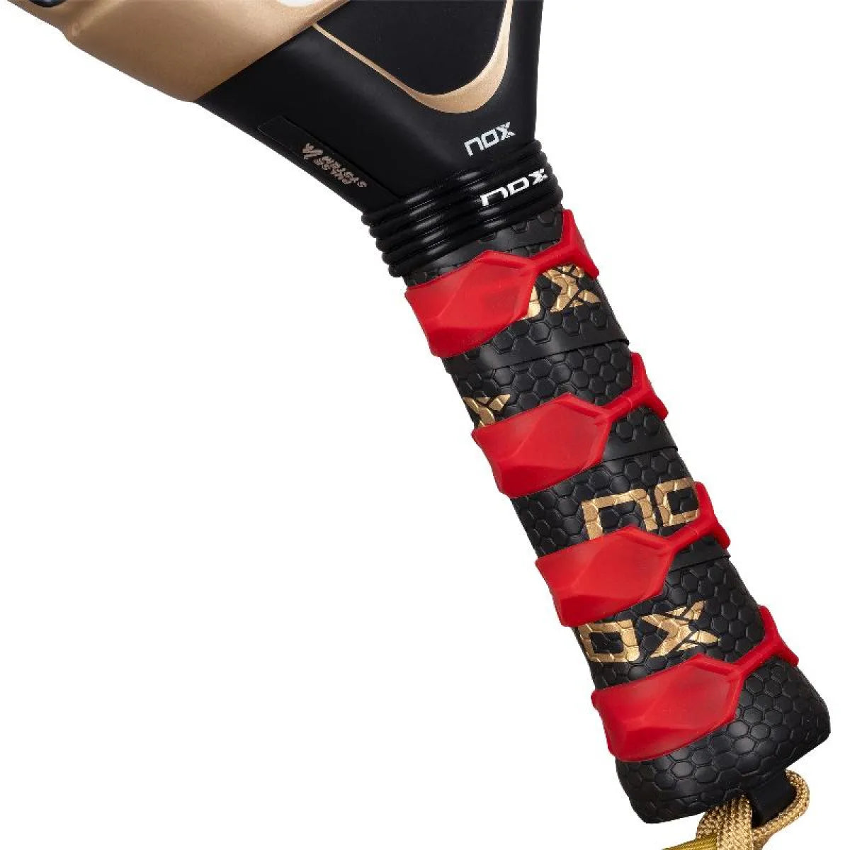 Raquette padel Nox Agustin Tapia AT10 Genius 18K Alum 2026 — vue en perspective