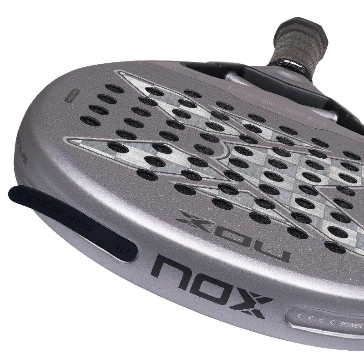 Raquette padel Nox Agustin Tapia AT10 Genius 18K Alum 2027 — vue de dos