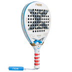 Raquette padel Nox Agustin Tapia AT10 Genius 18K Alum Buenos Aires 2026 — vue de profil