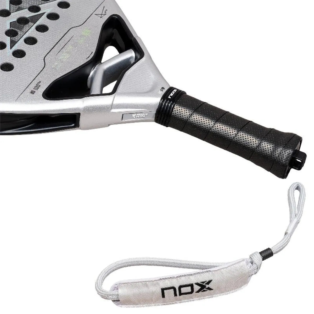 Raquette padel Nox Agustin Tapia AT10 Genius Attack 12K Alum Xtreme 2027 — vue de dos