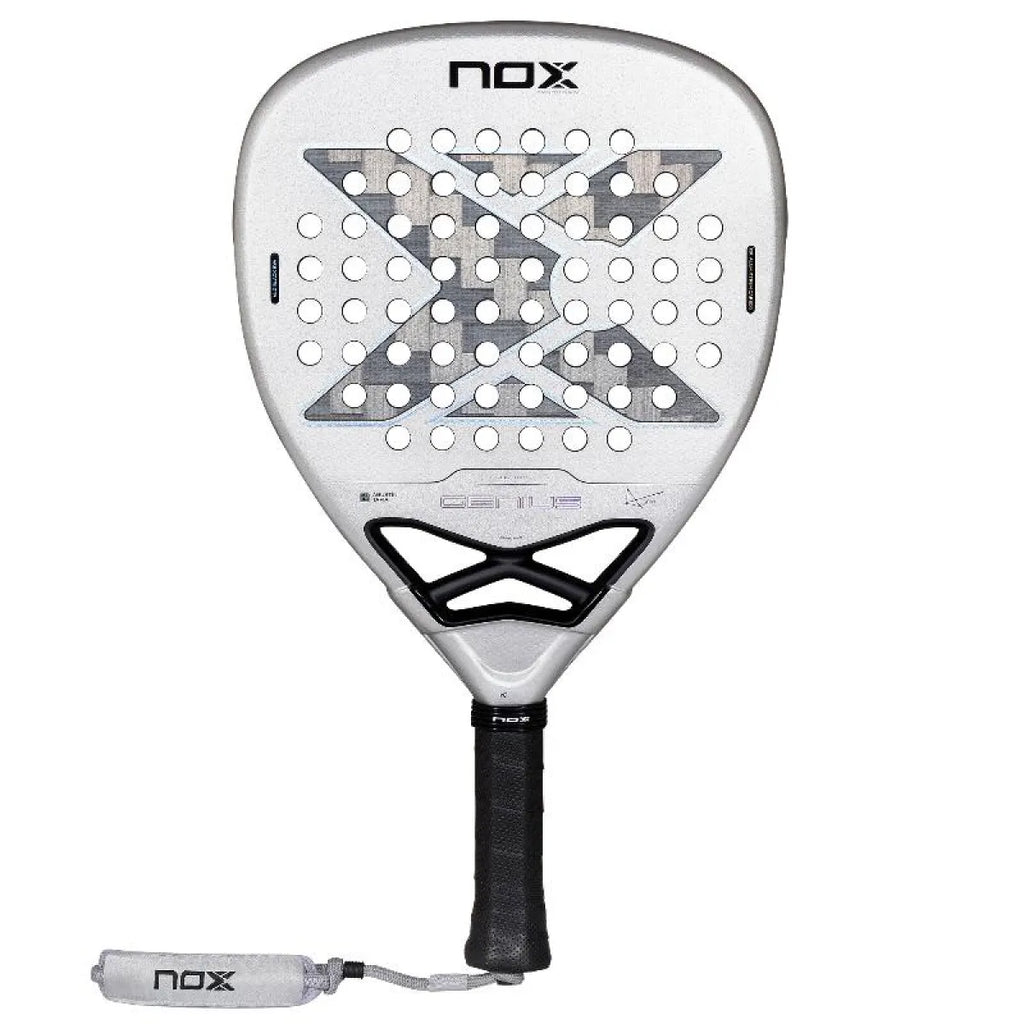 Raquette padel Nox Agustin Tapia AT10 Genius Attack 12K Alum Xtreme 2027 — vue de face