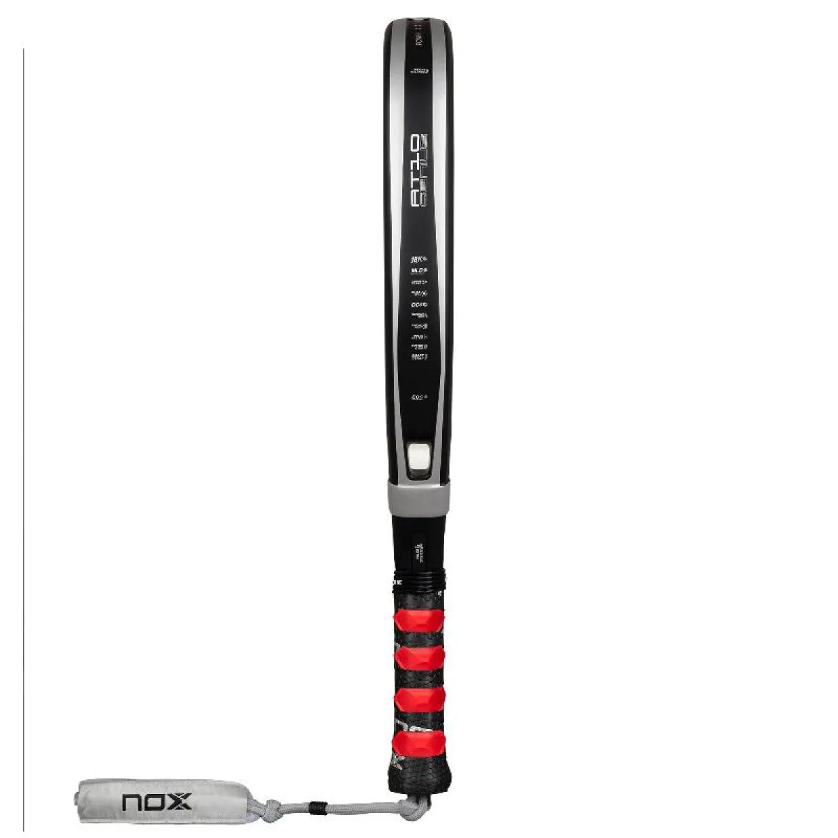 Raquette padel Nox Agustin Tapia AT10 Genius Attack 18K Alum 2026 — vue de profil 2