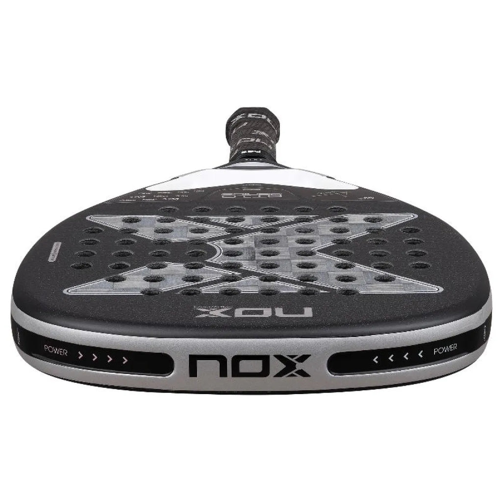 Raquette padel Nox Agustin Tapia AT10 Genius Attack 18K Alum 2026 — vue détail 2