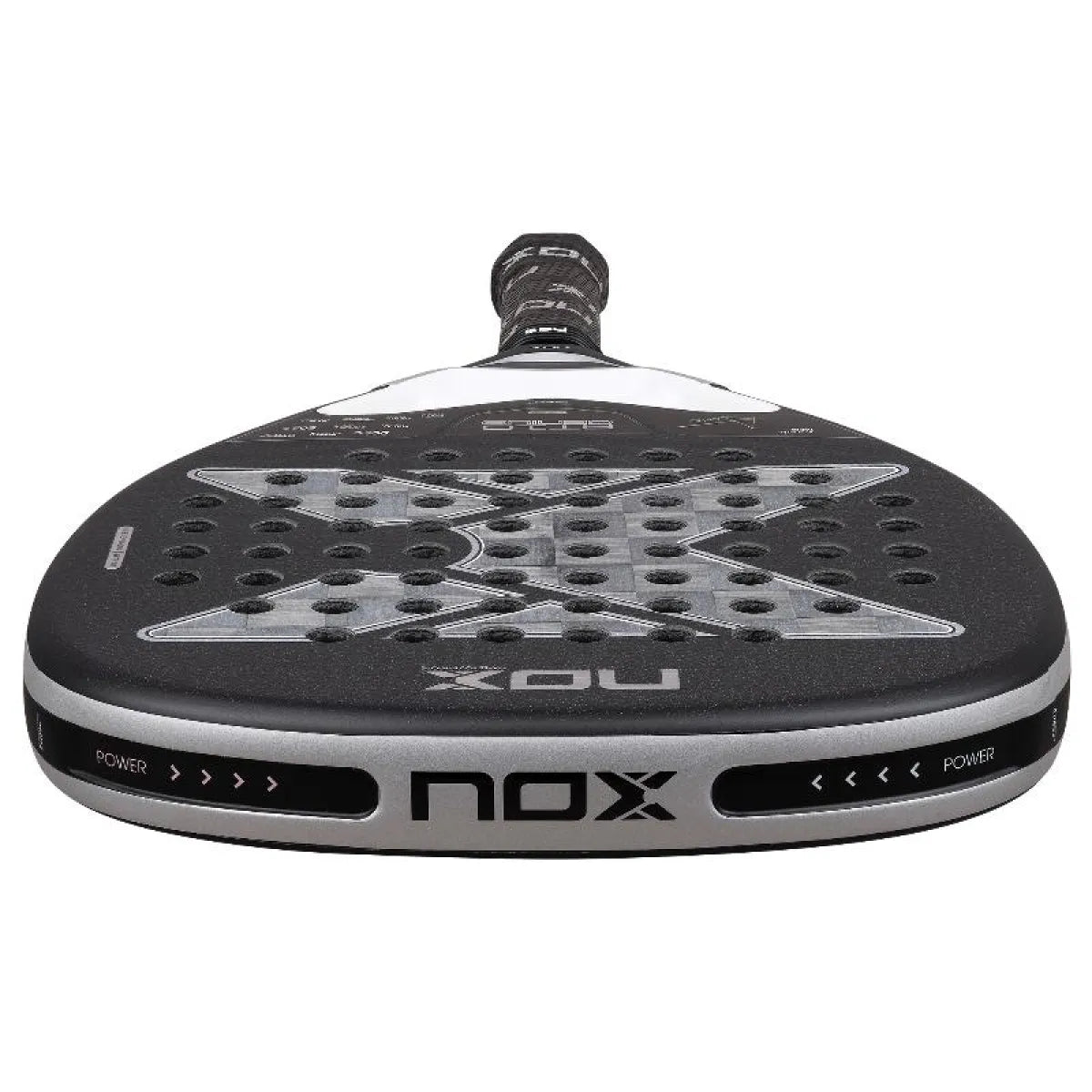 Raquette padel Nox Agustin Tapia AT10 Genius Attack 18K Alum 2026 — vue détail 2