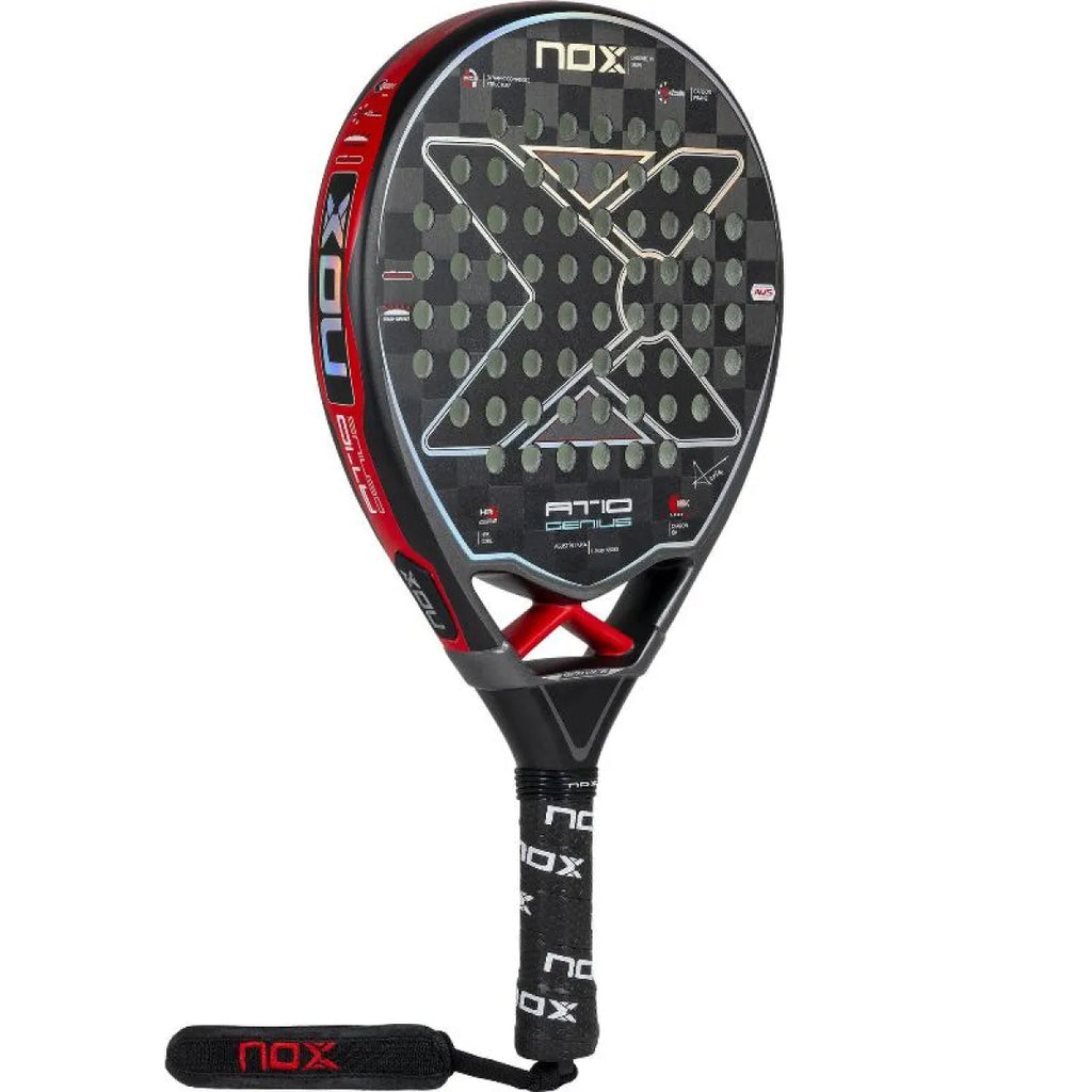 Raquette padel Nox Agustin Tapia AT10 Luxury Genius 18K 2023 — vue de profil