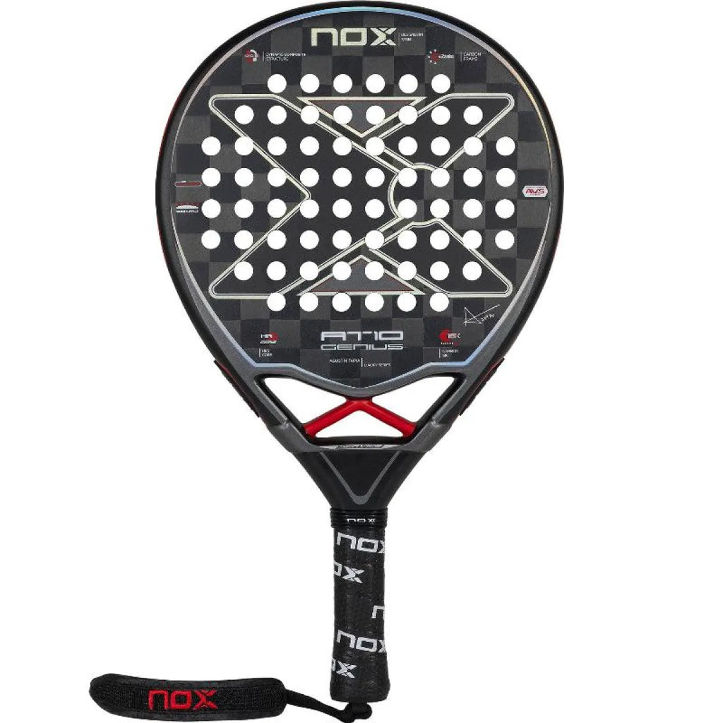 Raquette padel Nox Agustin Tapia AT10 Luxury Genius 18K 2023 — vue de profil 2