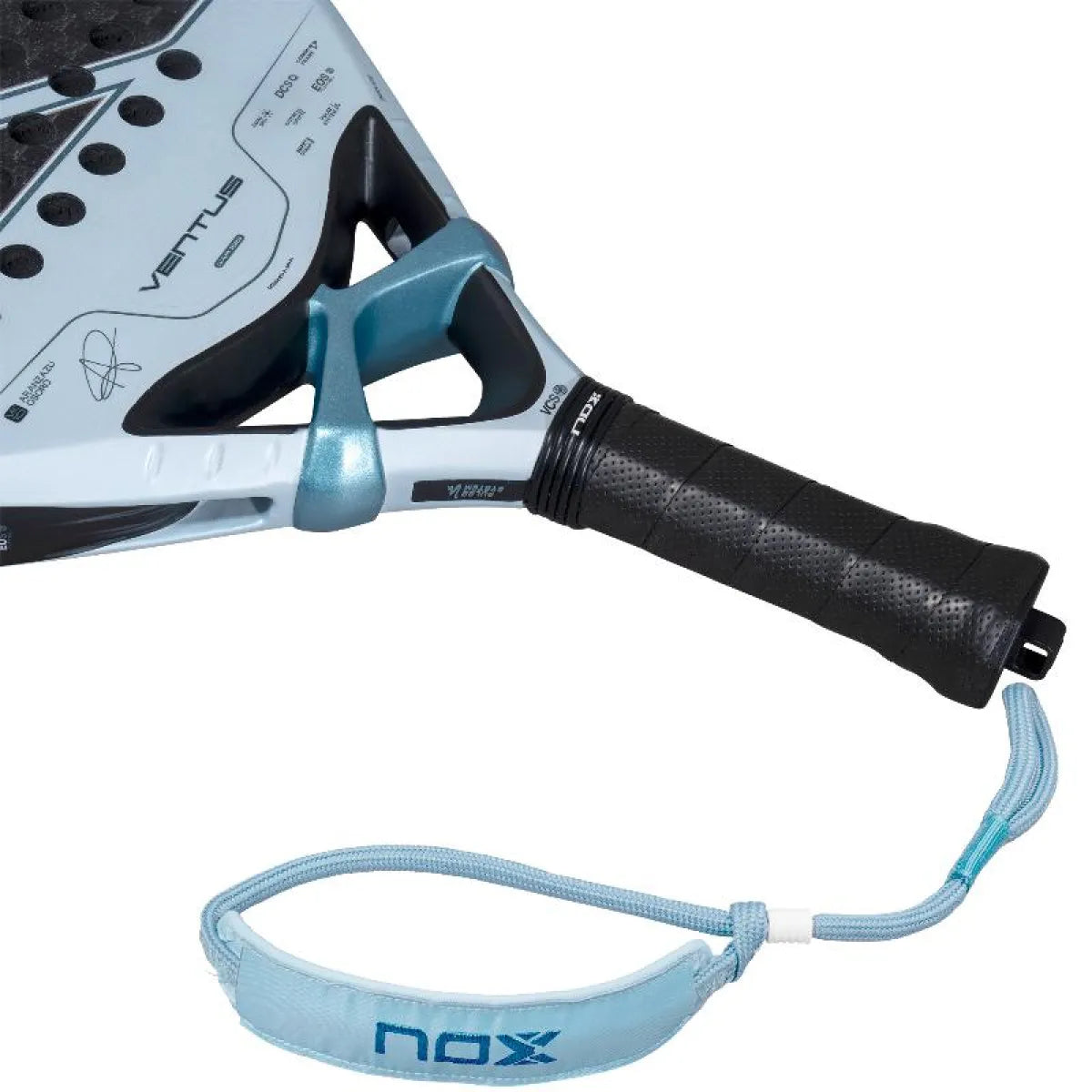 Raquette padel Nox Aranzazu Osoro VK10 Ventus 12K 2027 — vue en perspective