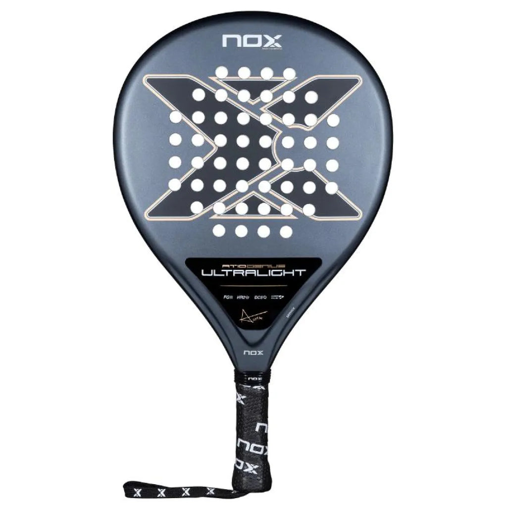Raquette padel Nox AT10 Genius Ultralight 2026 — vue de face