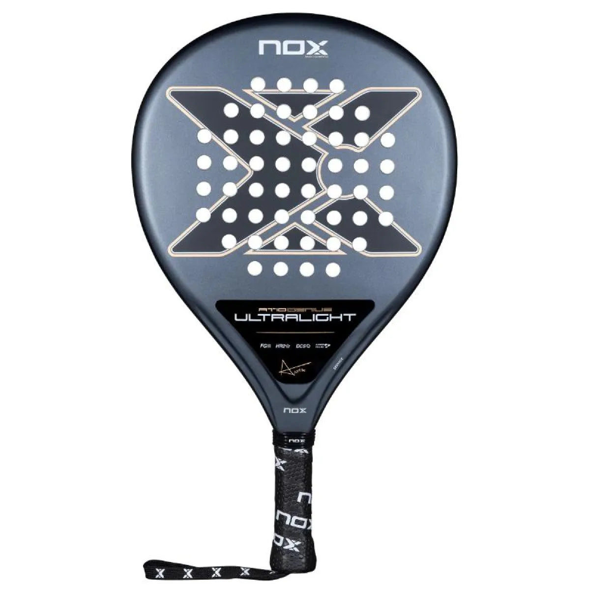 Raquette padel Nox AT10 Genius Ultralight 2026 — vue de face