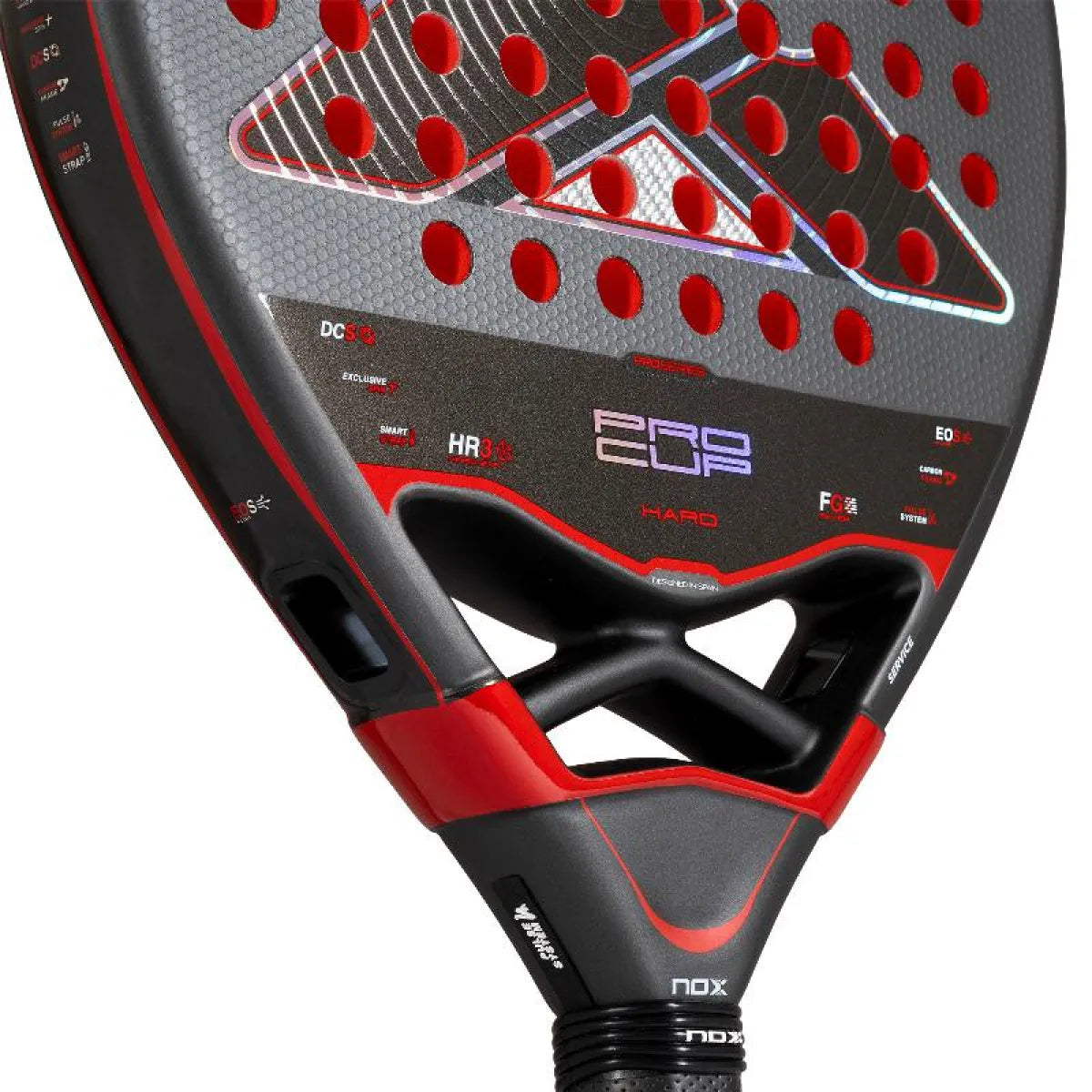 Raquette padel Nox AT10 Pro Cup Hard 2027 — vue de dos