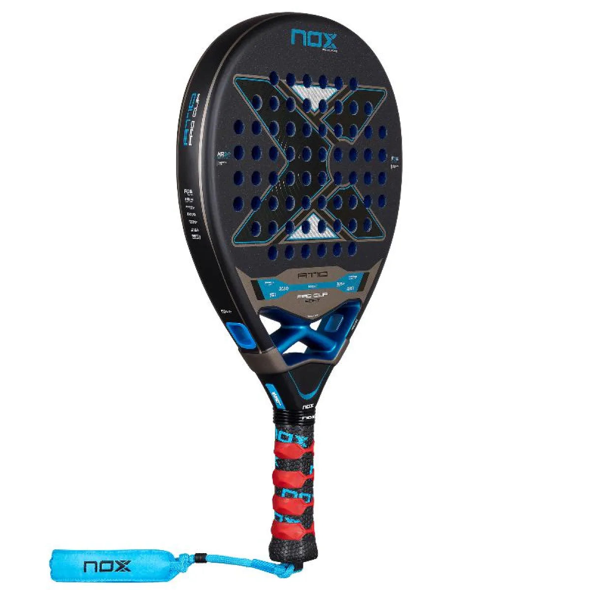 Raquette padel Nox AT10 Pro Cup Soft 2026 — vue de profil