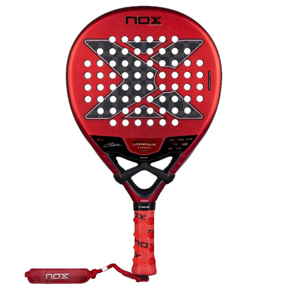 Raquette padel Nox Edu Alonso EA10 Ventus Hybrid 12K Xtreme 2026 — vue de face