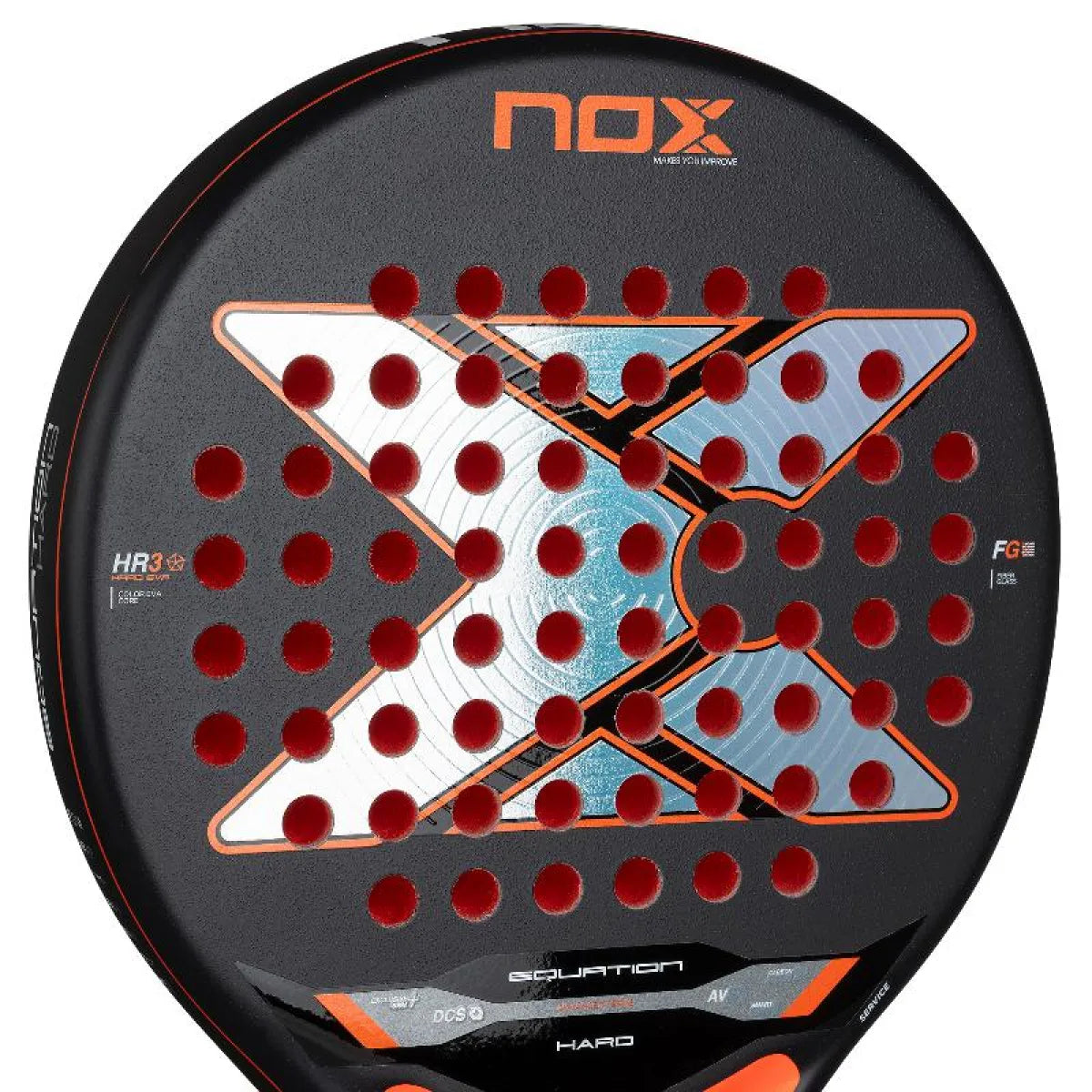 Raquette padel Nox Equation Hard Advanced 2026 — vue détail 1