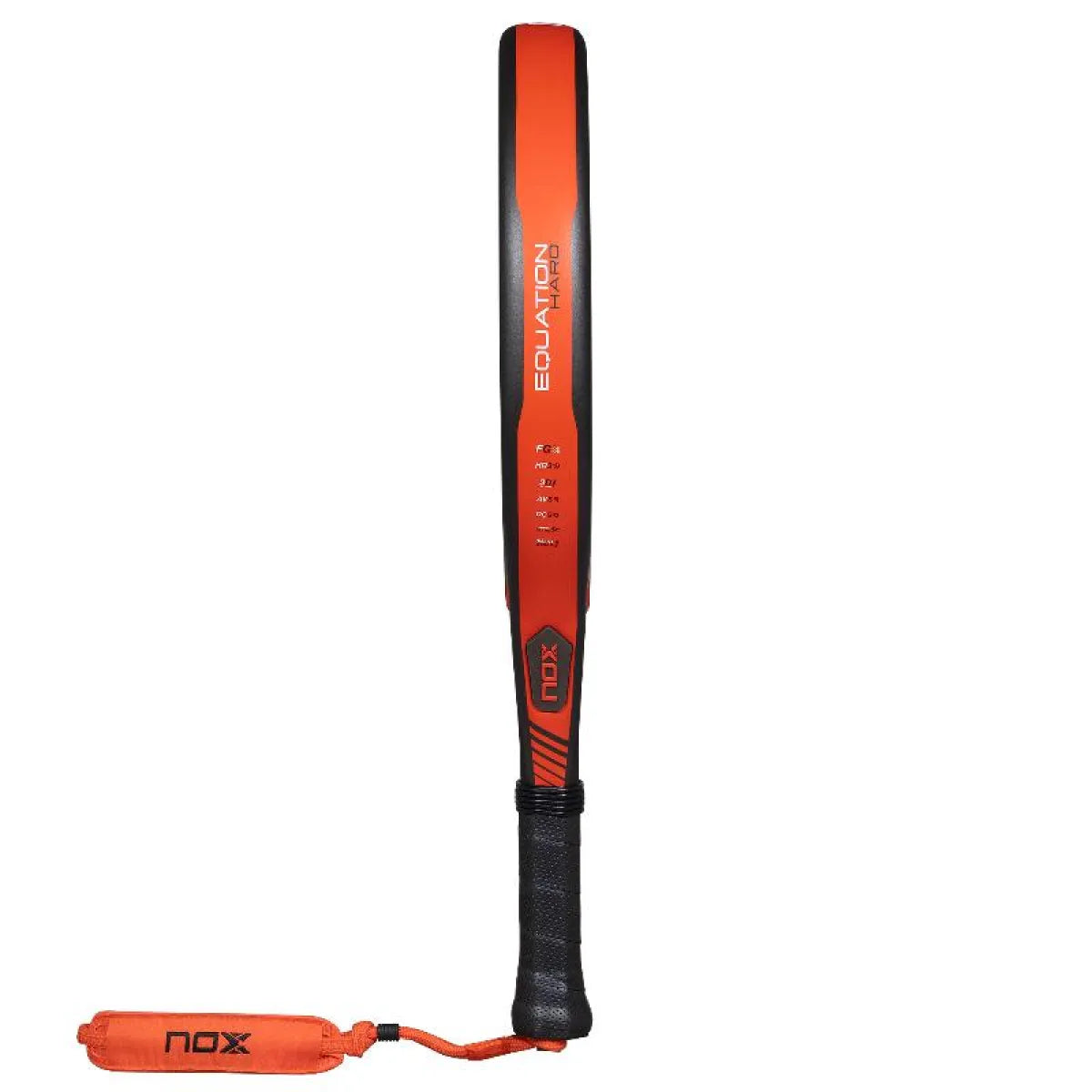 Raquette padel Nox Equation Hard Advanced 2027 — vue de profil 2