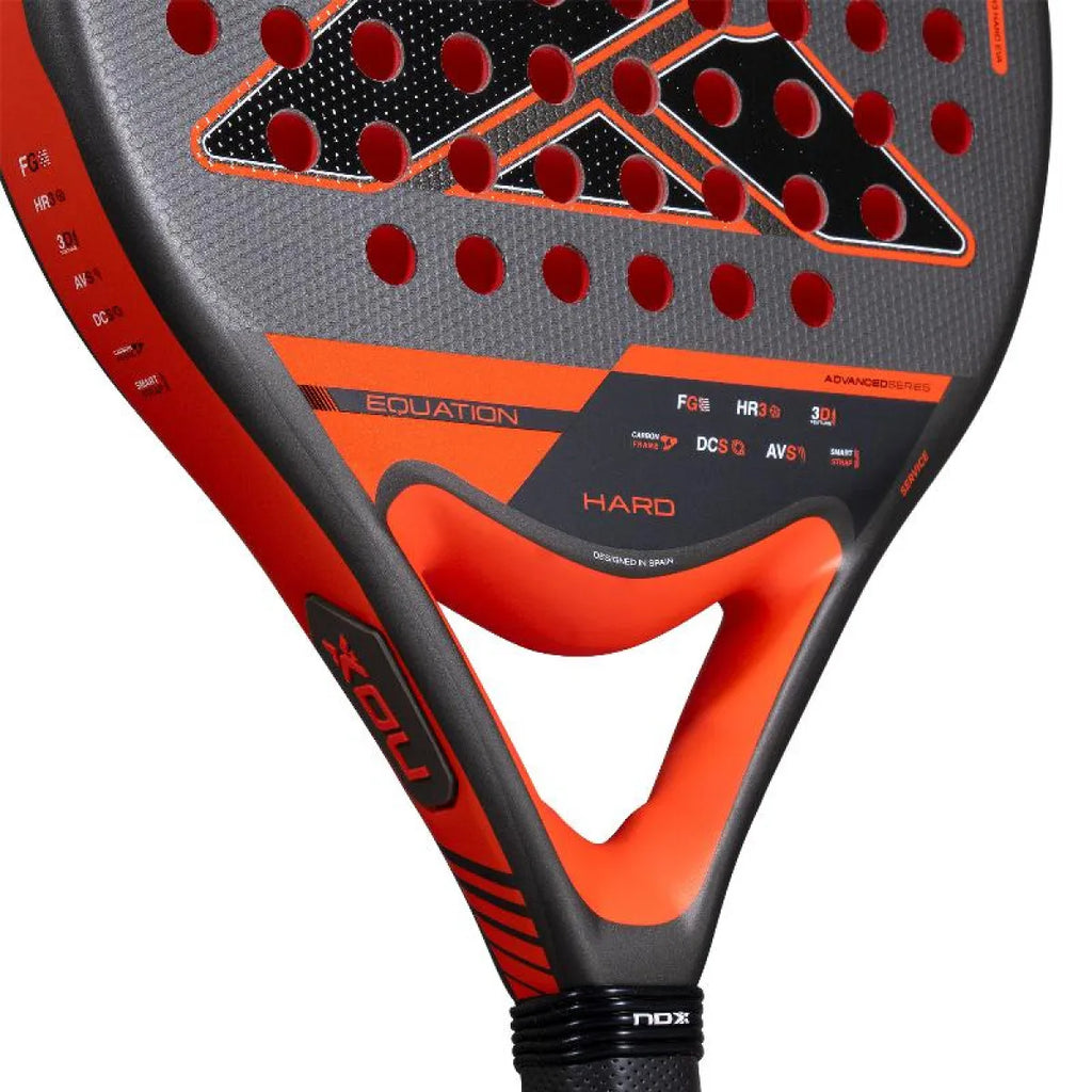 Raquette padel Nox Equation Hard Advanced 2027 — vue de dos