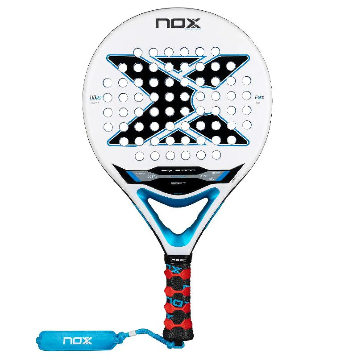 Raquette padel Nox Equation Soft Advanced 2026 — vue de face