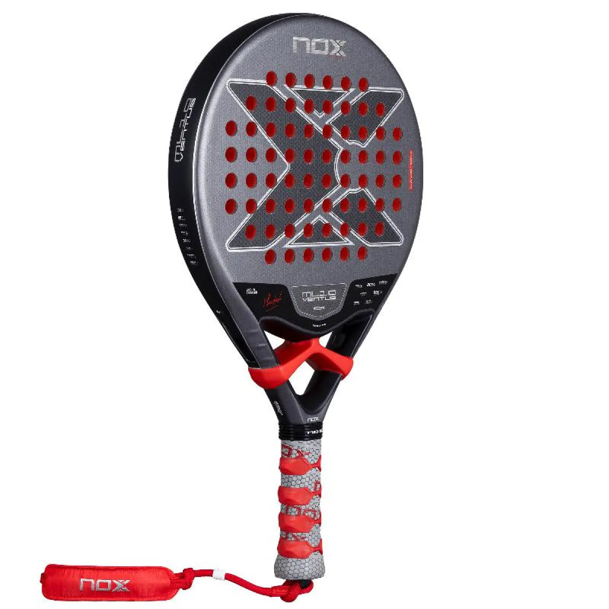 Raquette padel Nox Miguel Lamperti ML10 Ventus Control 3K 2026 — vue de profil