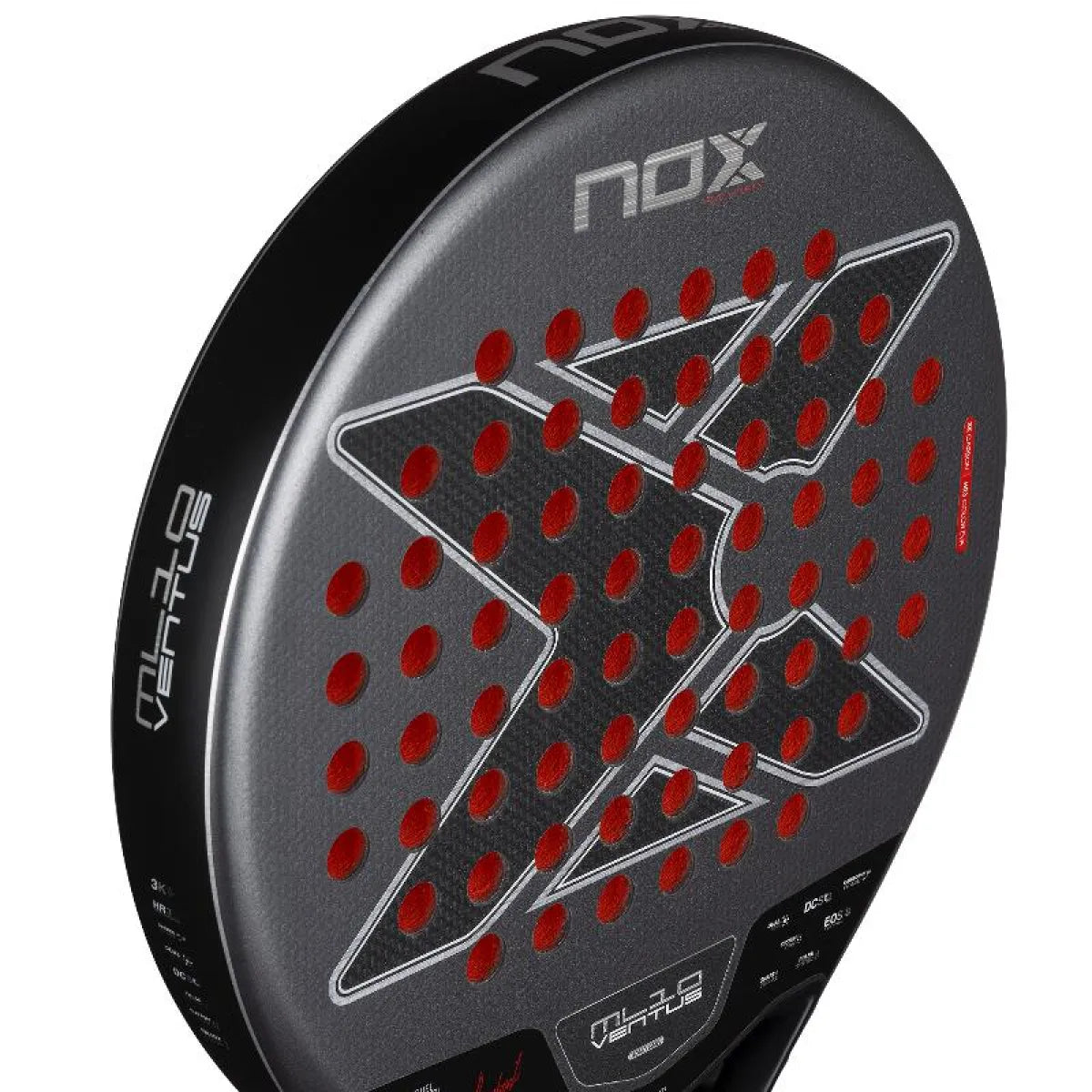 Raquette padel Nox Miguel Lamperti ML10 Ventus Control 3K 2026 — vue détail 1