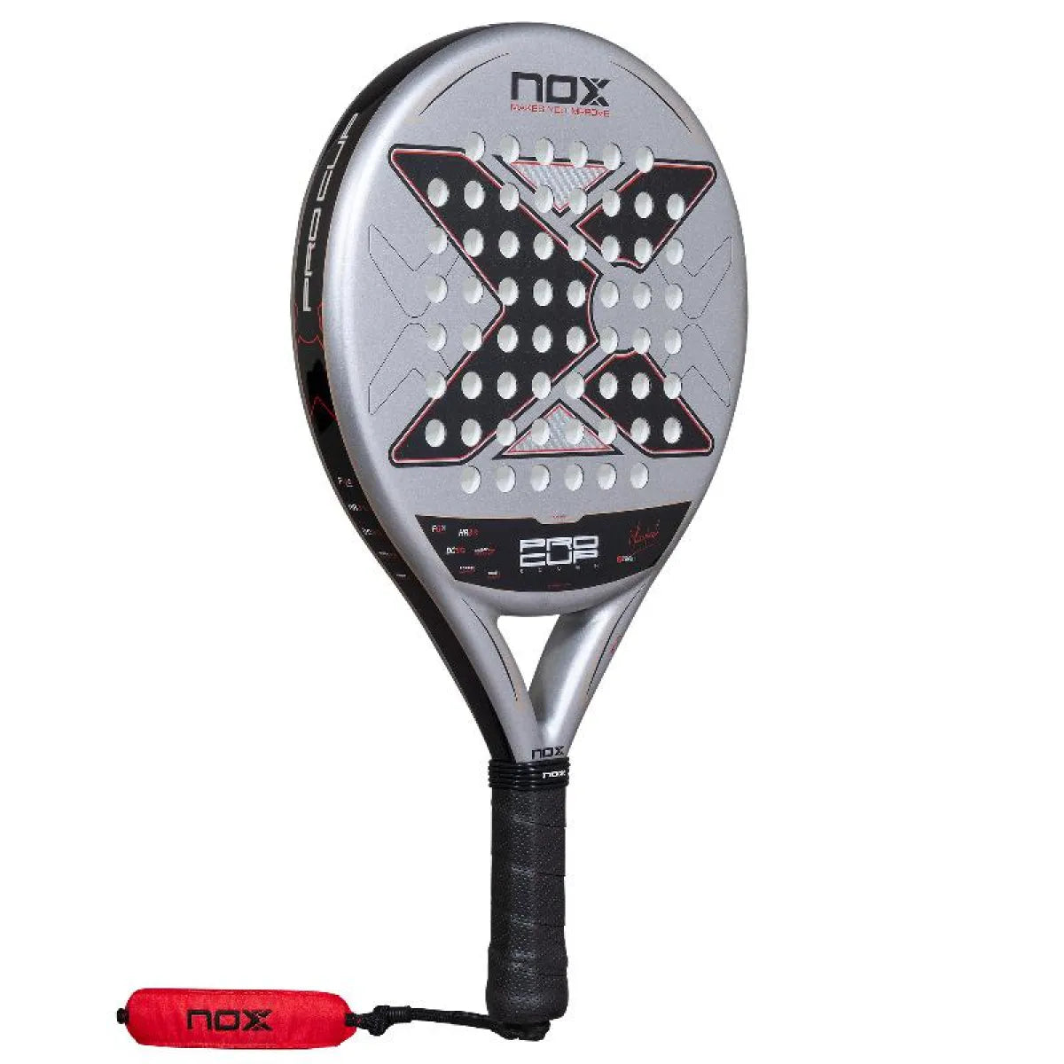 Raquette padel Nox ML10 Pro Cup Rough Surface 2027 — vue de profil