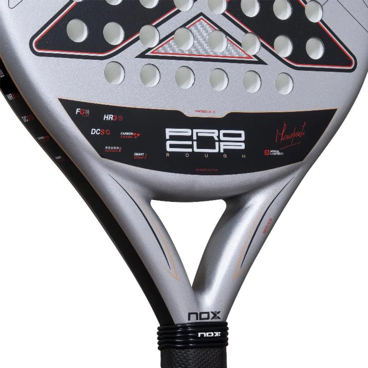 Raquette padel Nox ML10 Pro Cup Rough Surface 2027 — vue de dos