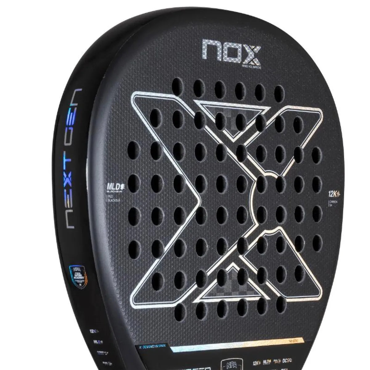 Raquette padel Nox Nextgen Pro Attack 12K NFA Series — vue détail 2