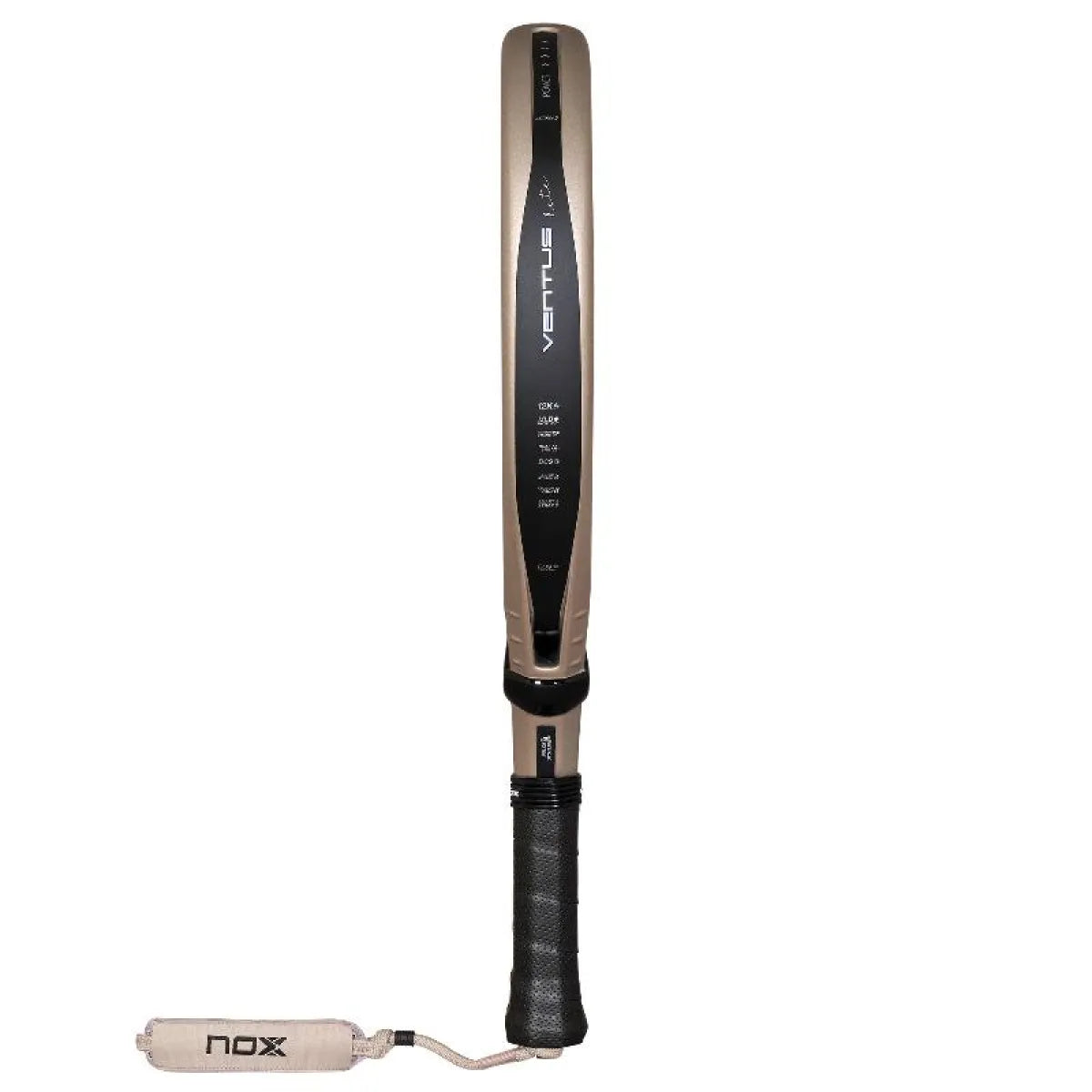 Raquette padel Nox Ventus Hybrid 12K Lite 2027 — vue de profil 2