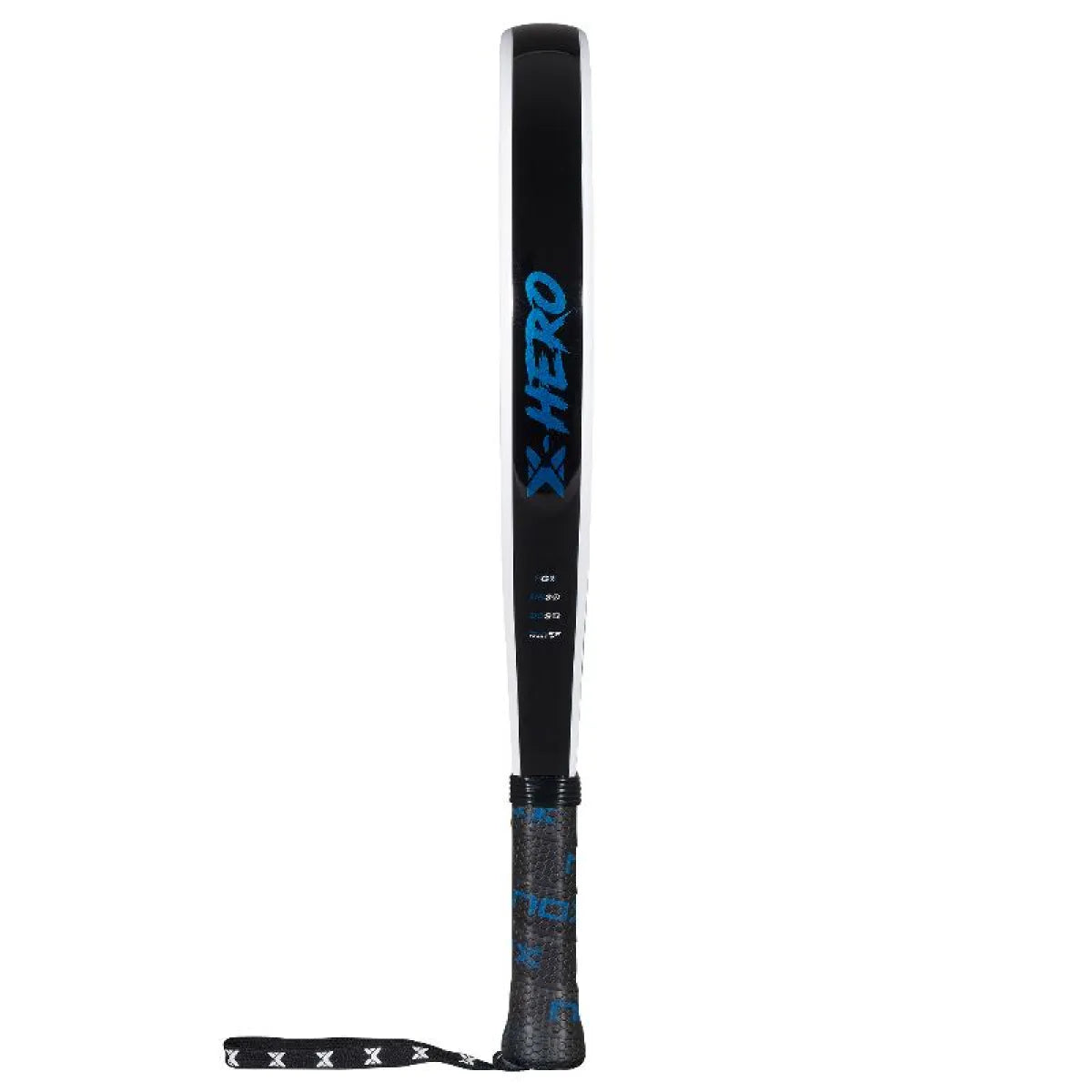 Raquette padel Nox X-Hero blanc 2026 — vue de profil 2