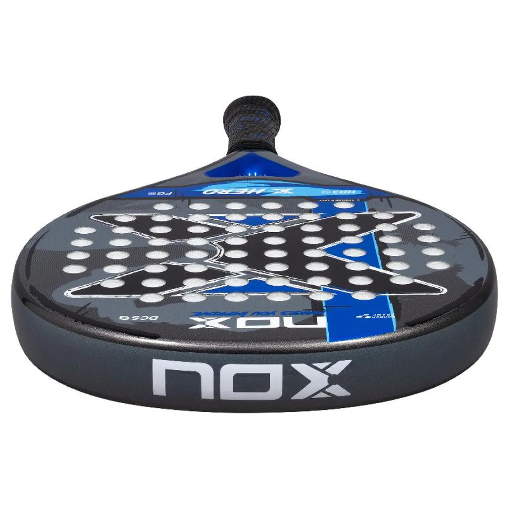 Raquette padel Nox X-Hero bleu 2026 — vue détail 2