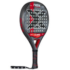 Raquette padel Nox X-Hero rouge 2026 — vue de profil