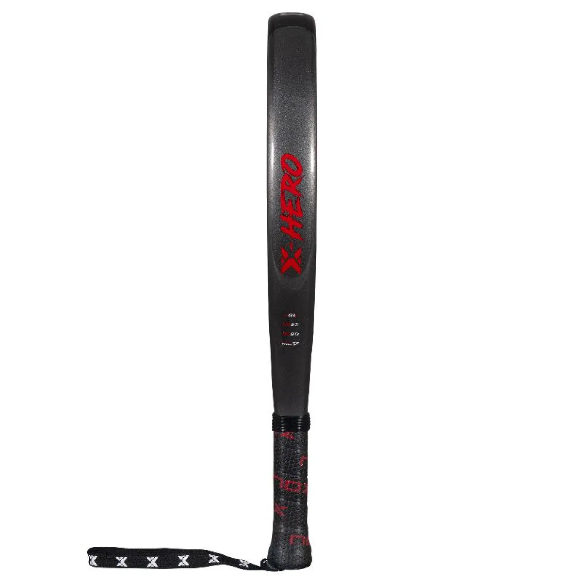 Raquette padel Nox X-Hero rouge 2026 — vue de profil 2