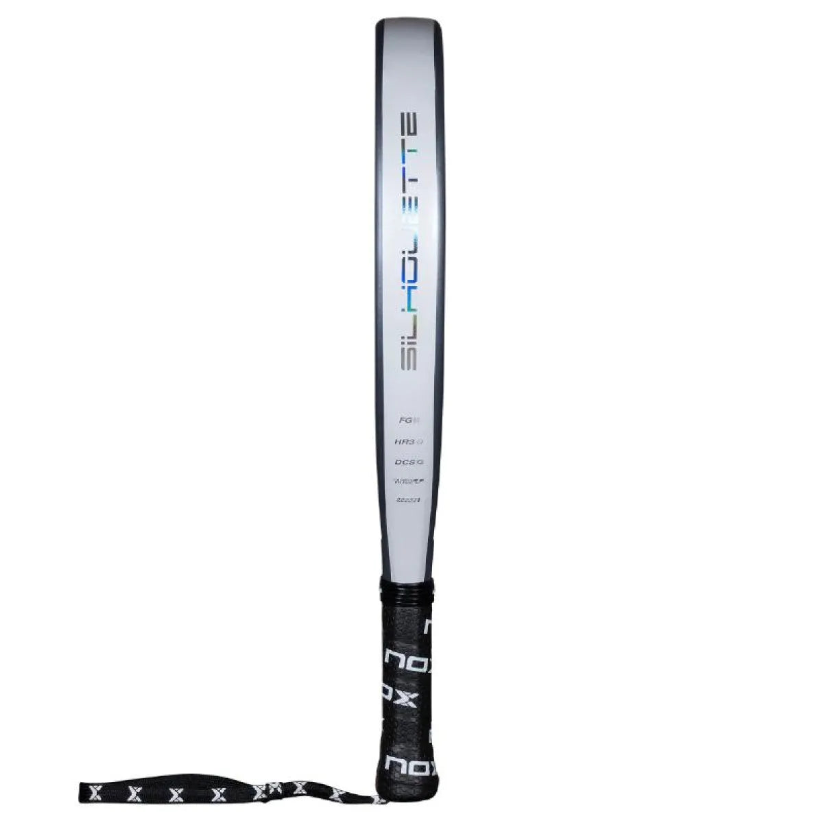 Raquette padel Nox X-One Silhouette 2026 — vue de profil 2