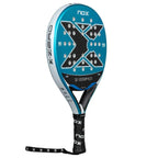 Raquette padel Nox X-Zero bleu 2026 — vue de profil