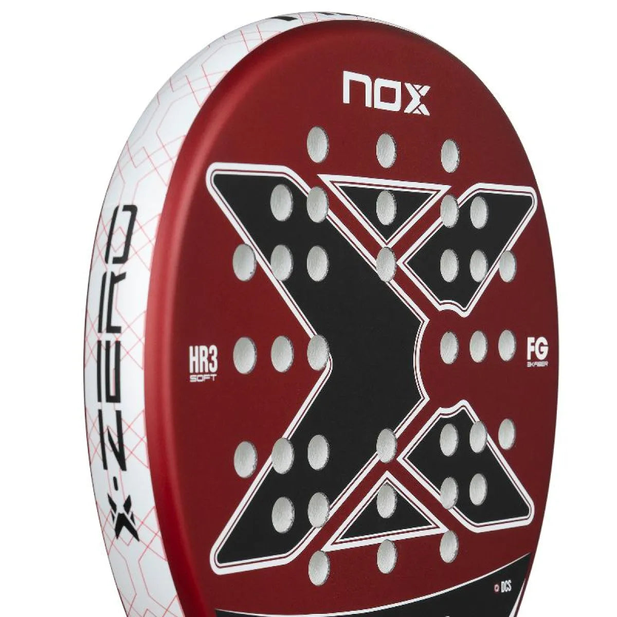 Raquette padel Nox X-Zero rouge 2026 — vue détail 1