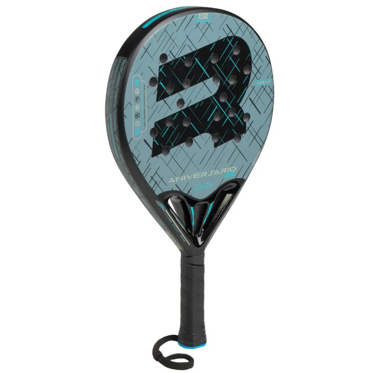 Raquette padel Royal Padel 35 Aniversario Light 2025 — vue de profil