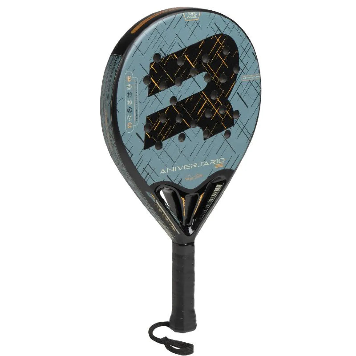 Raquette padel Royal Padel 35 Aniversario Polietileno 2025 — vue de profil
