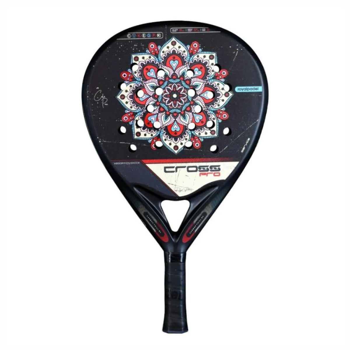 Raquette padel Royal Padel Cele Paz Cross Pro Lite Woman — vue de profil