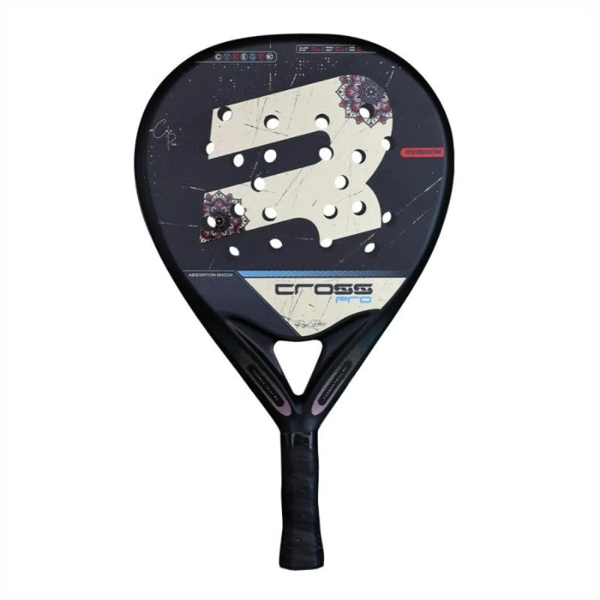Raquette padel Royal Padel Cele Paz Cross Pro Lite Woman — vue de face