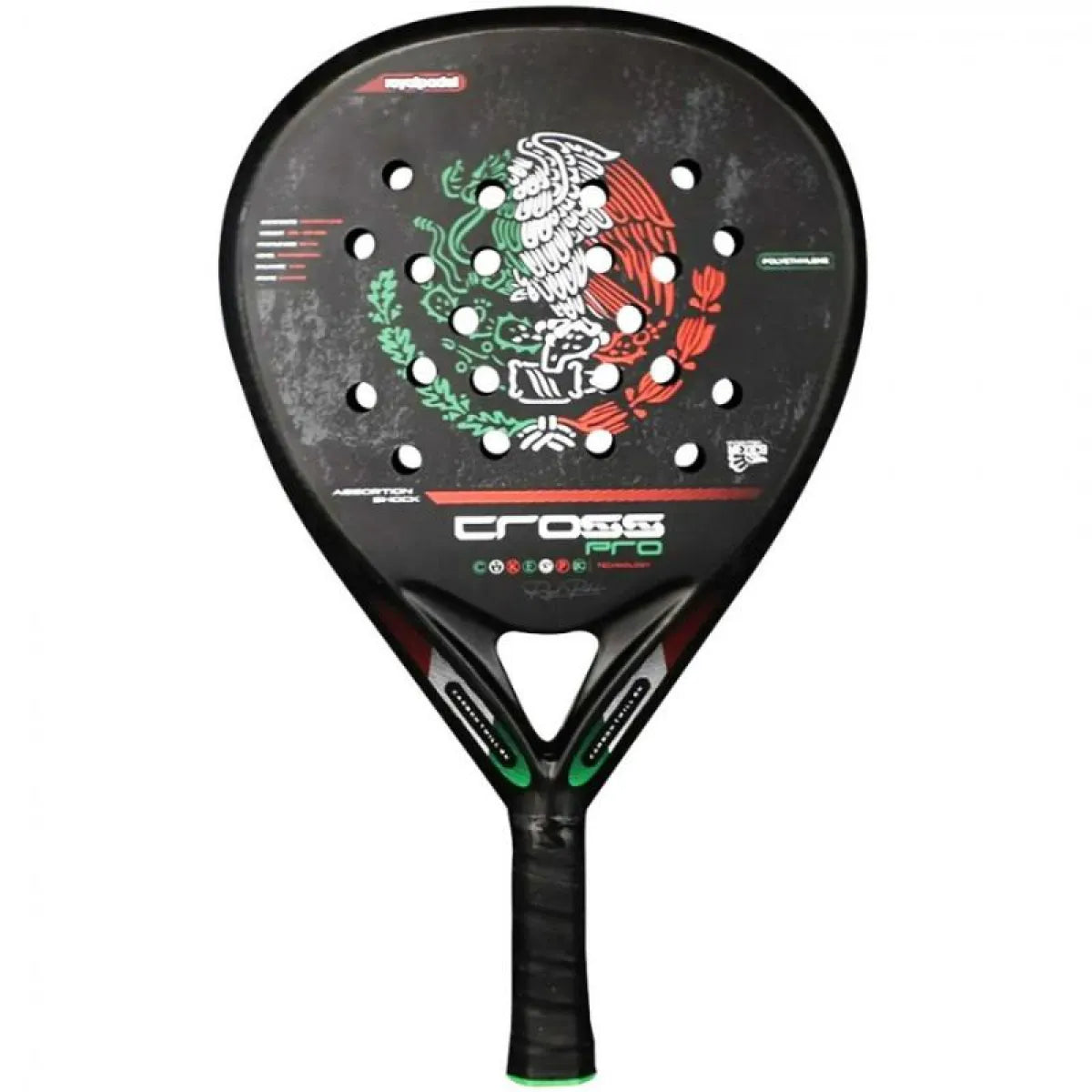 Raquette padel Royal Padel Cross Pro Mexico 2025 — vue de profil 2